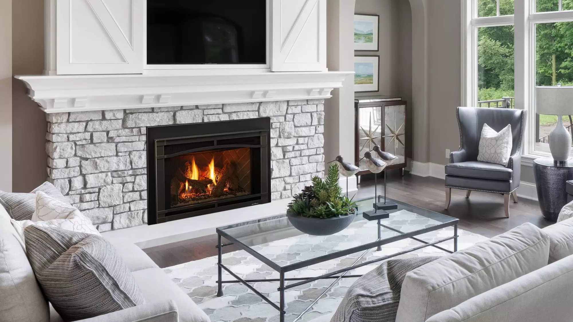Supreme Gas Fireplace Insert