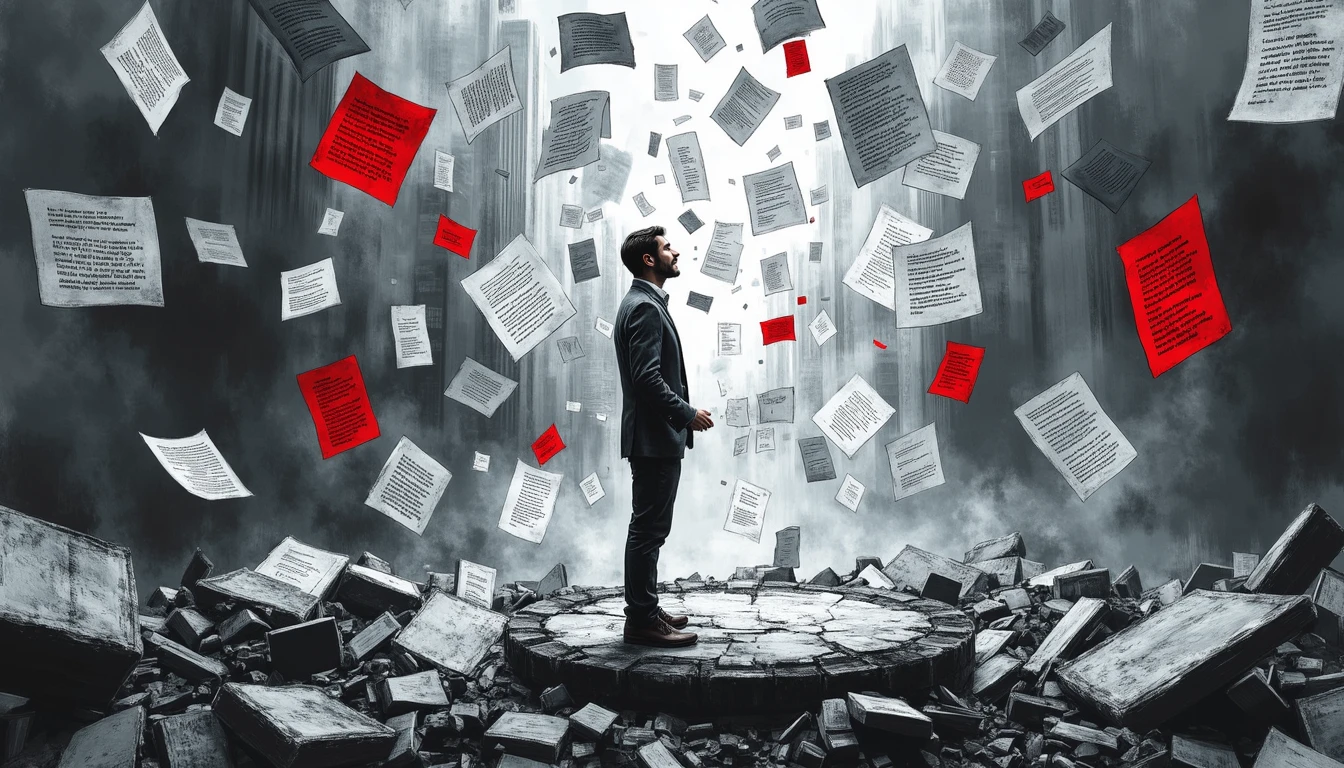 Storyteller rebuilding narrative amid information chaos