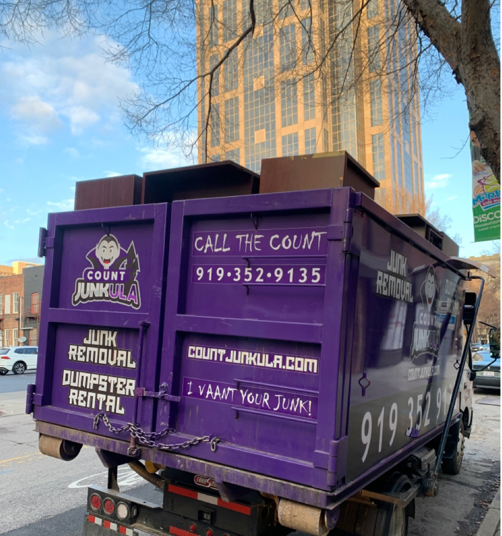 Office Furniture Removal in Downtown Raleigh, NC