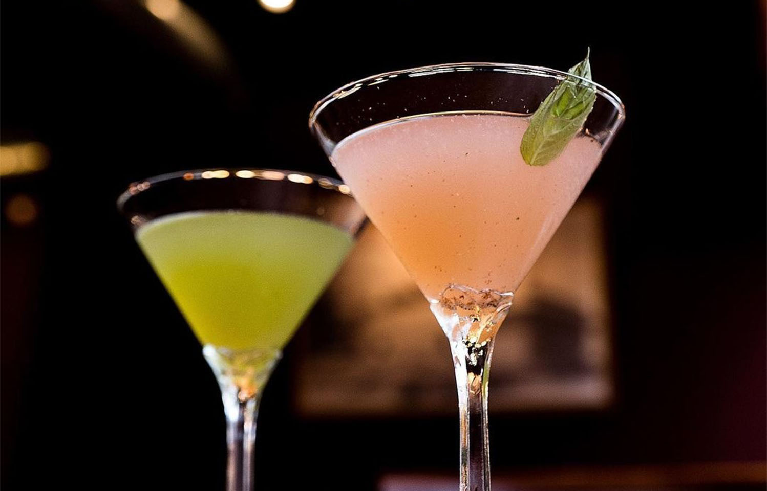 Enjoy custom cocktails with friends at Glenn's Cafe in Columbia, MO.