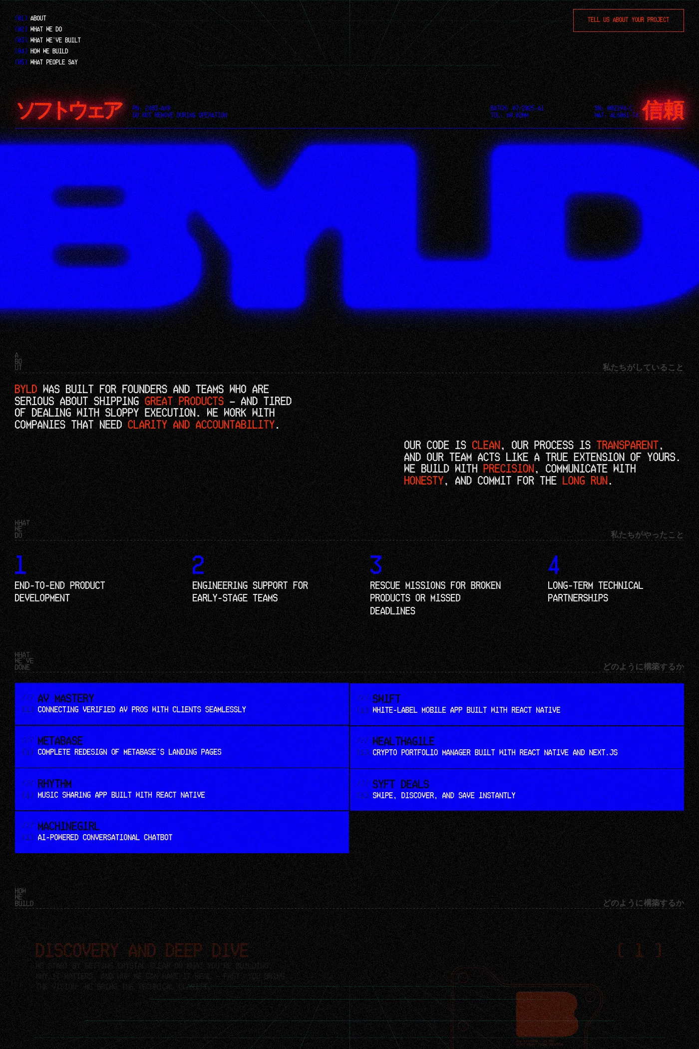 Byld website screenshot