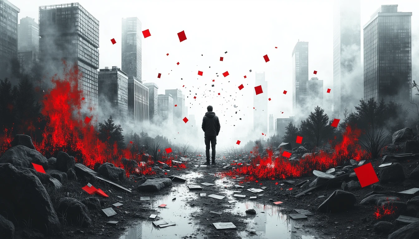 Individual reconstructing career amid technological change