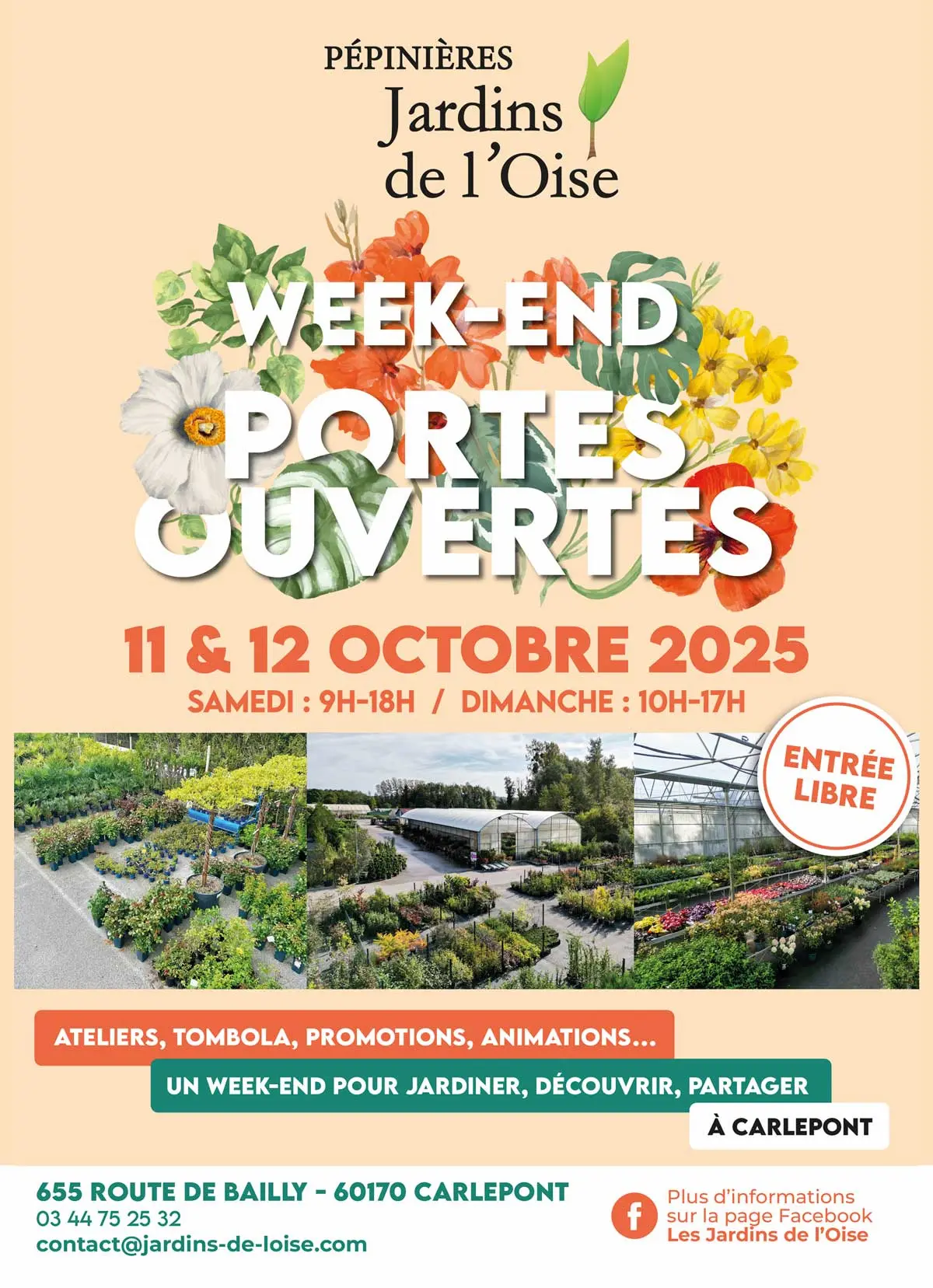 Carlepont : un week-end portes ouvertes aux Jardins de l’Oise