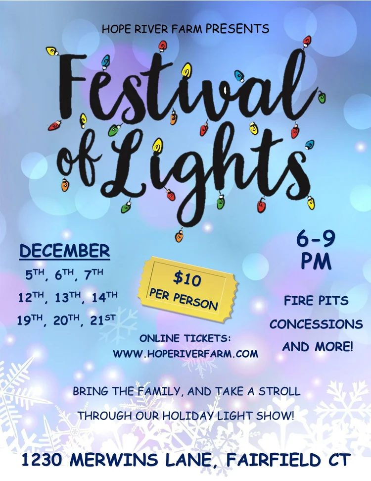 Festival of Lights at Hope River Farm