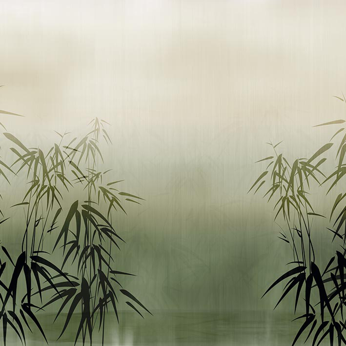 JENO GREEN VINYL VEGGFÓÐUR