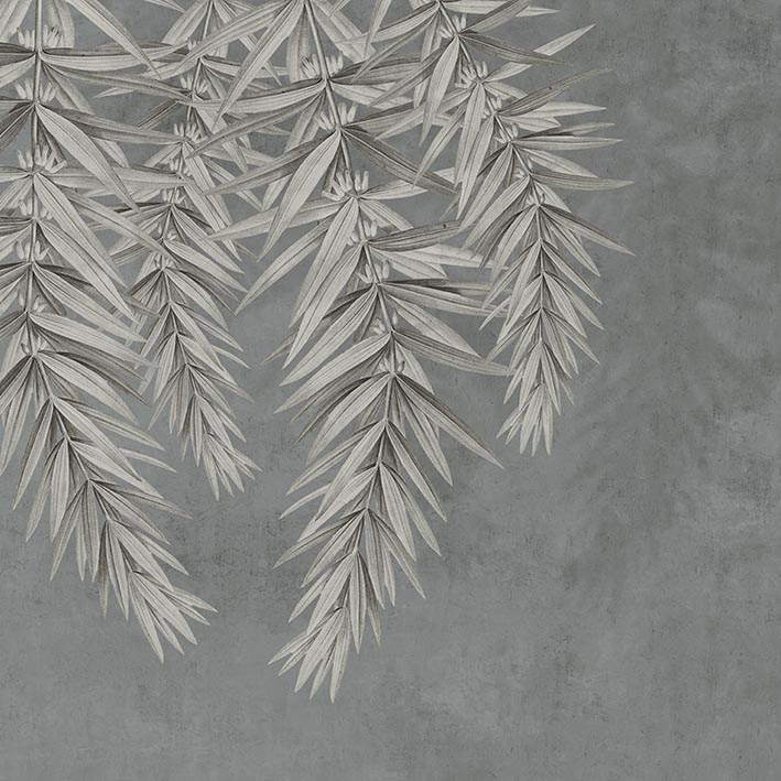 OLIVE COAL VINYL VEGGFÓÐUR