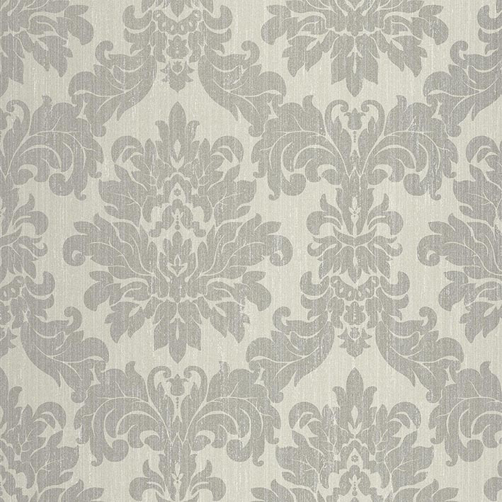 BUCKINGHAM TAUPE VEGGFÓÐUR