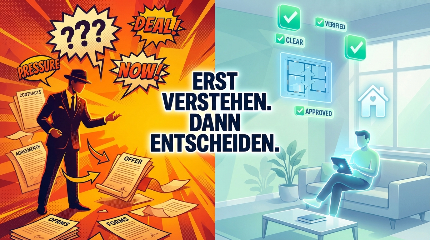 Erst verstehen. Dann entscheiden. Warum der Hausbau heute anders beginnt.