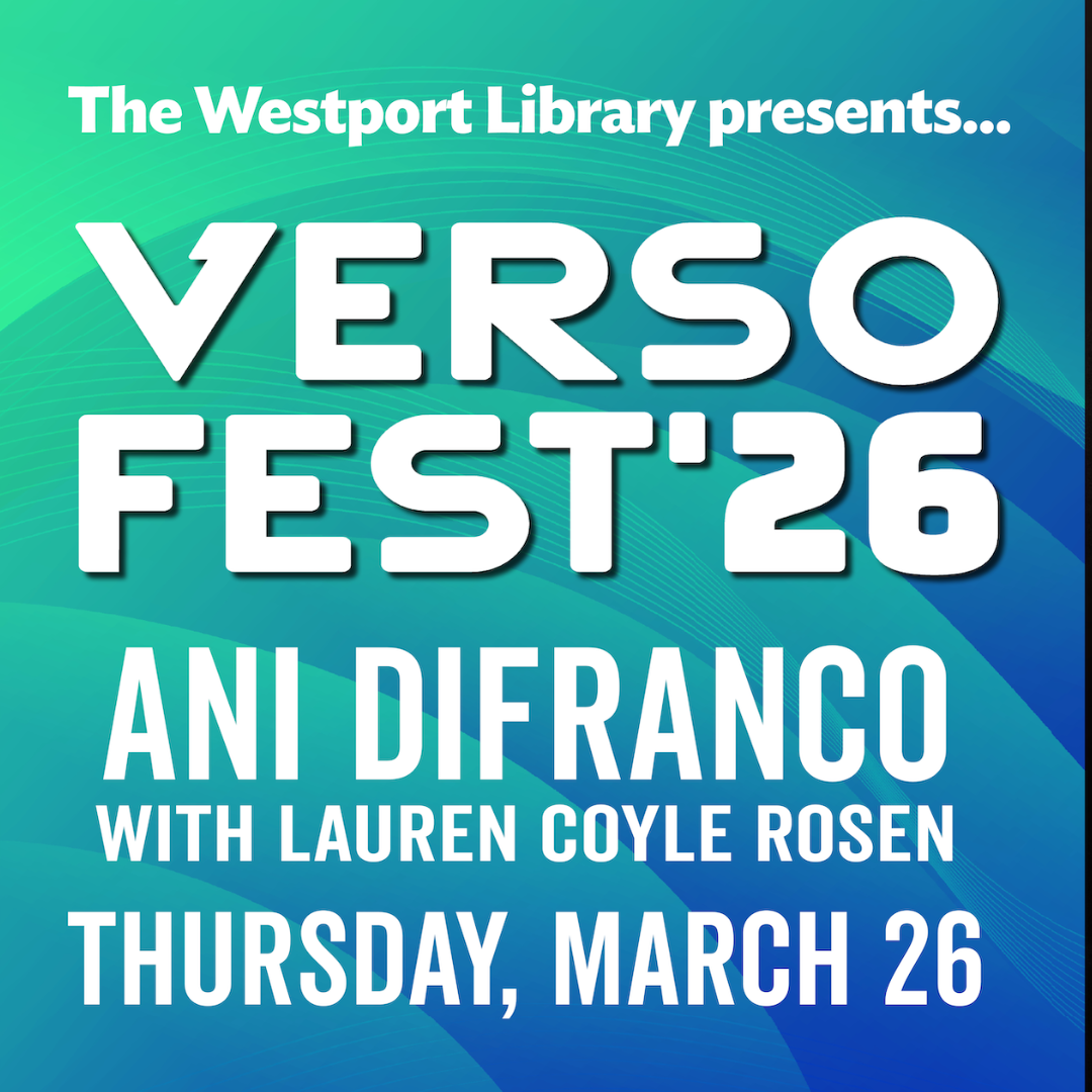 VersoFest 26 at The Westport Library March 26 through March 29, 2026