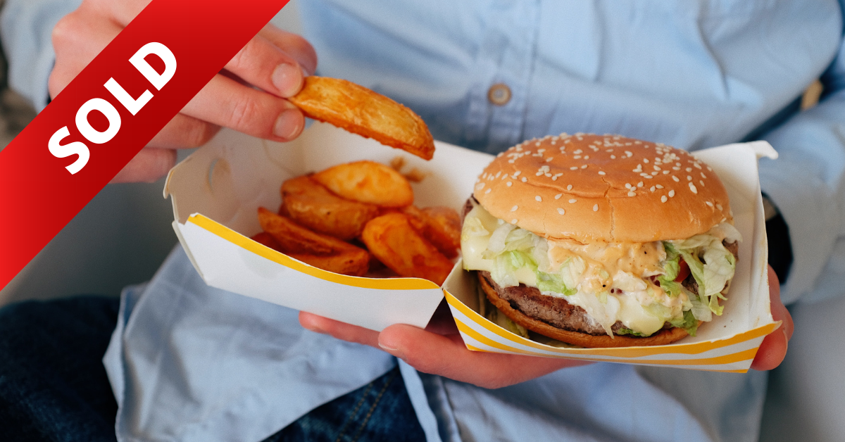 SOLD | Burger Shop For Sale Great Turnover Throughout Covid