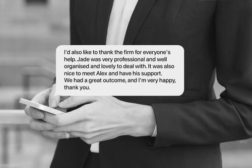 A Heartfelt Thank You to Jackson John Criminal Defence for Exceptional Support & a Great Outcome