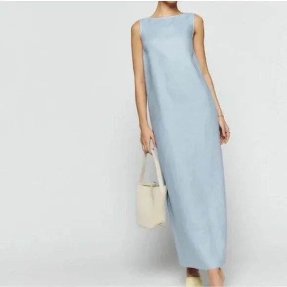 Reformation Dress Blue