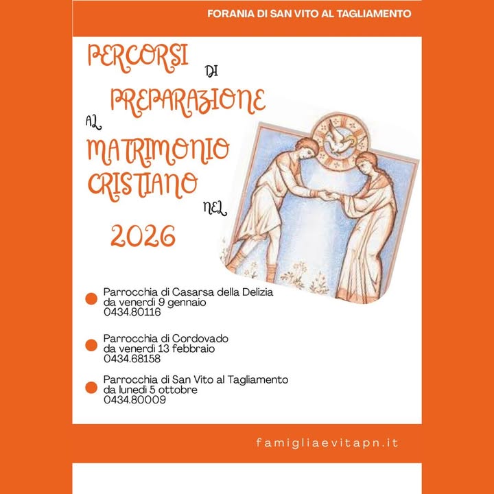 Percorsi di Preparazione al Matrimonio Cristiano