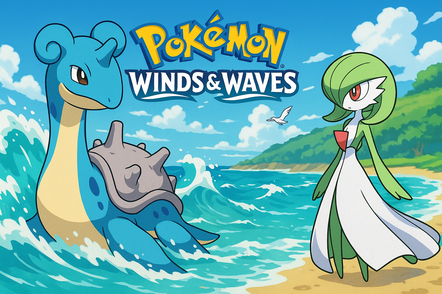pokemon winds and waves