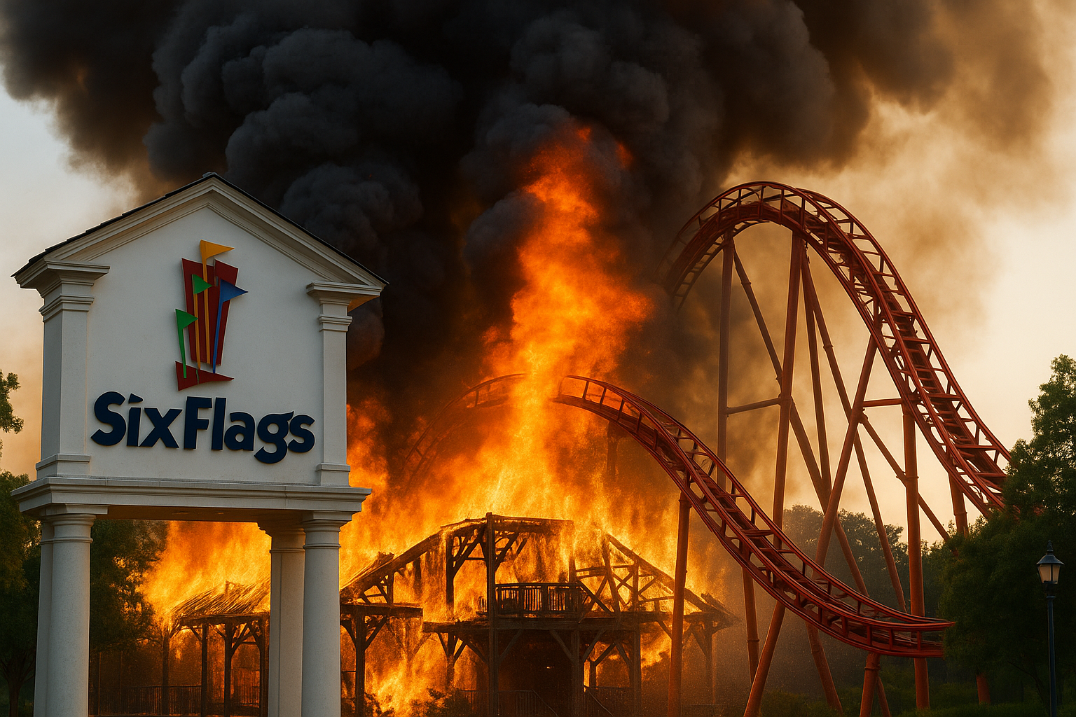 six flags