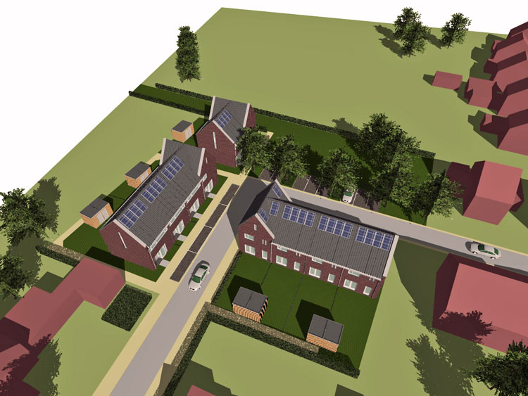 Nieuwbouw 10 woningen Zegge