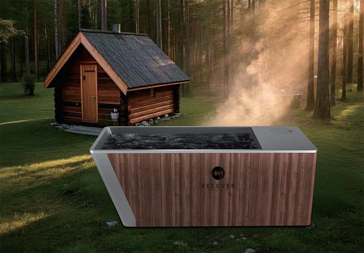 Red Cedar & Stainless Steel Ice Bath | 0-45C | Self-Icing + Heated Recovery thumbnail 10