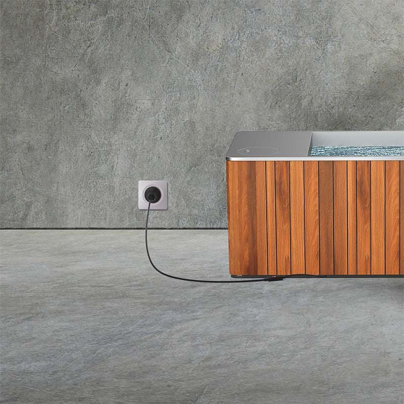 Red Cedar & Stainless Steel Ice Bath | 0-45C | Self-Icing + Heated Recovery thumbnail 11