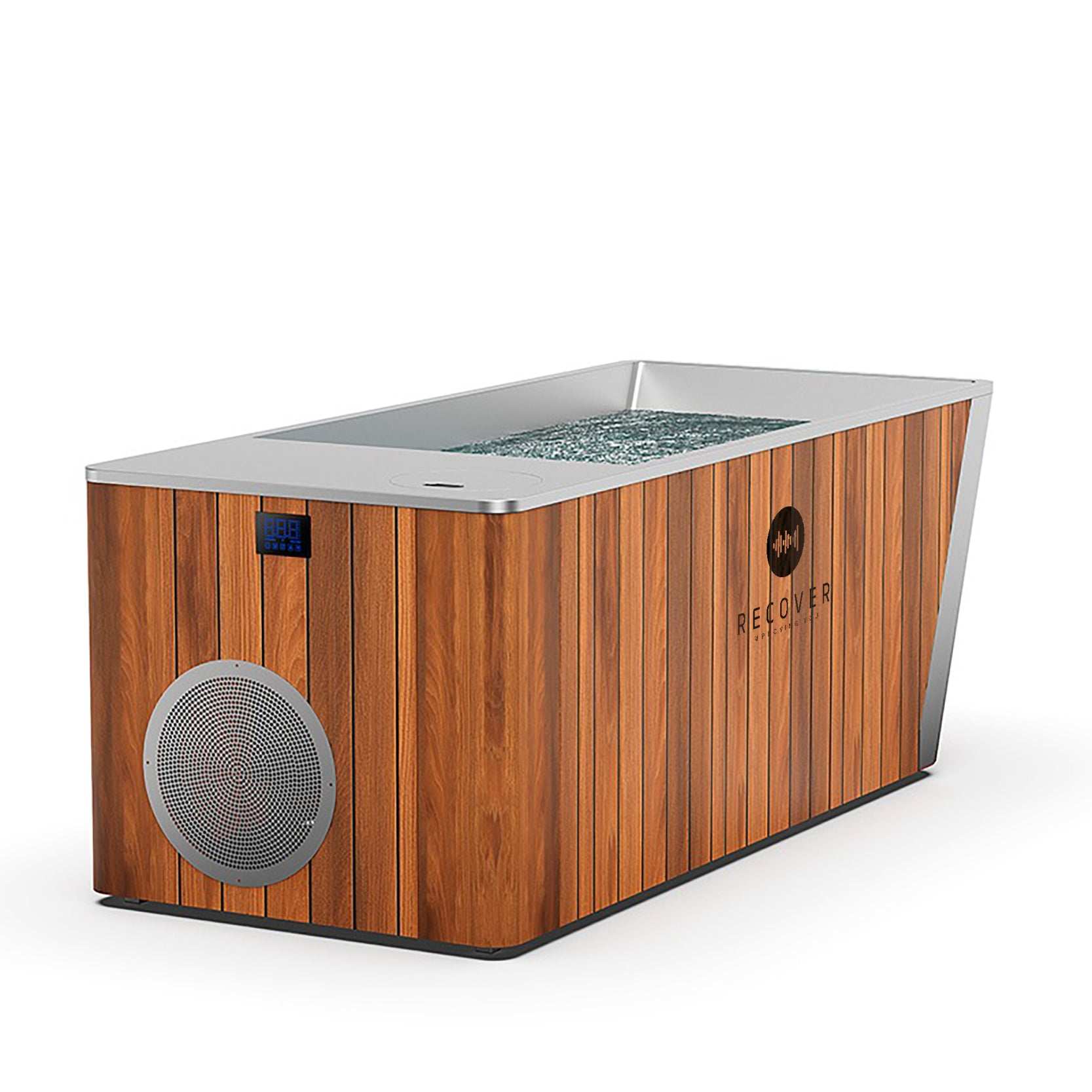 Red Cedar & Stainless Steel Ice Bath | 0-45C | Self-Icing + Heated Recovery thumbnail 13