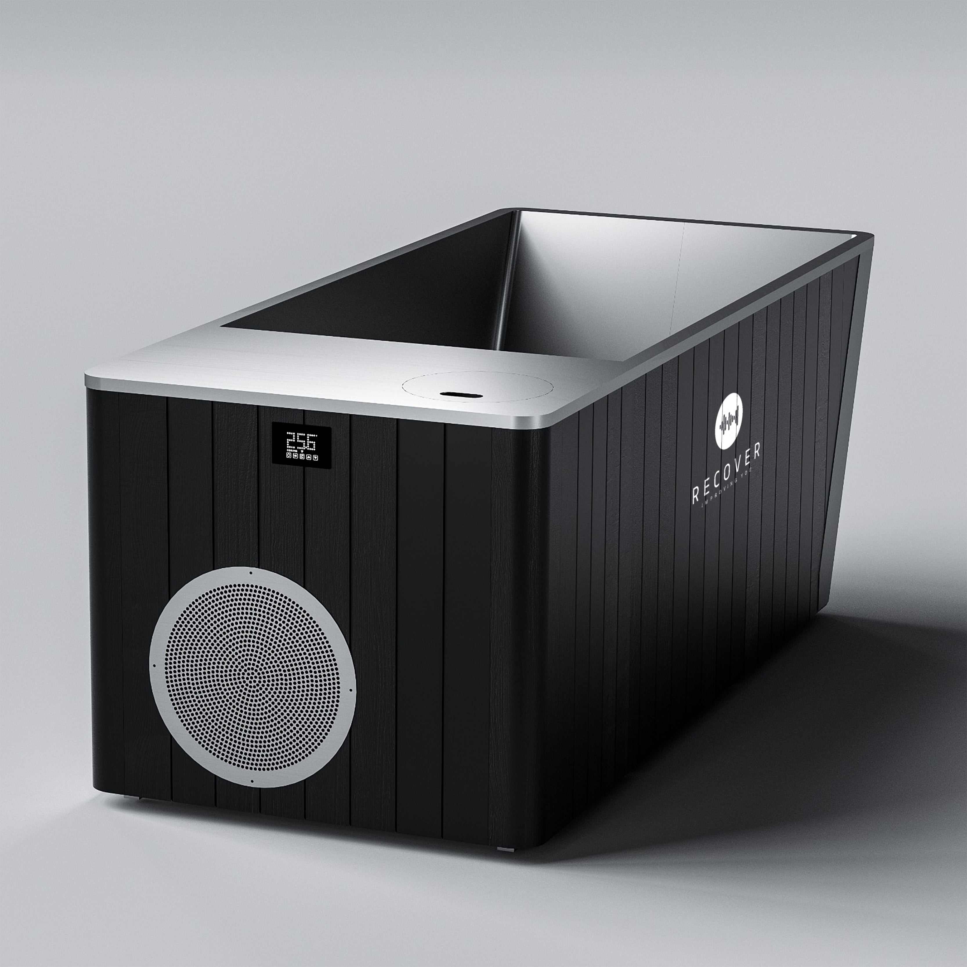 Red Cedar & Stainless Steel Ice Bath | 0-45C | Self-Icing + Heated Recovery thumbnail 2