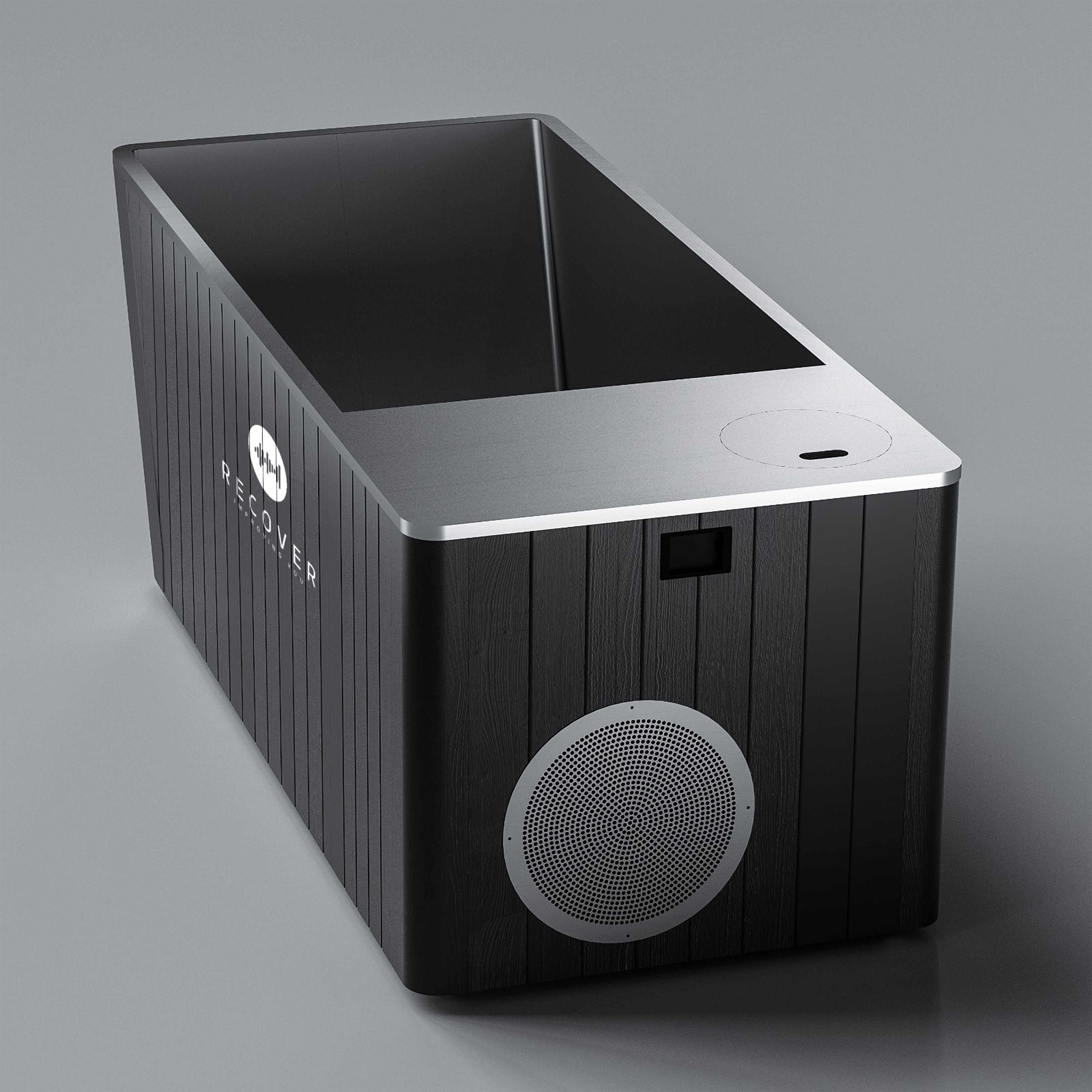 Red Cedar & Stainless Steel Ice Bath | 0-45C | Self-Icing + Heated Recovery thumbnail 3