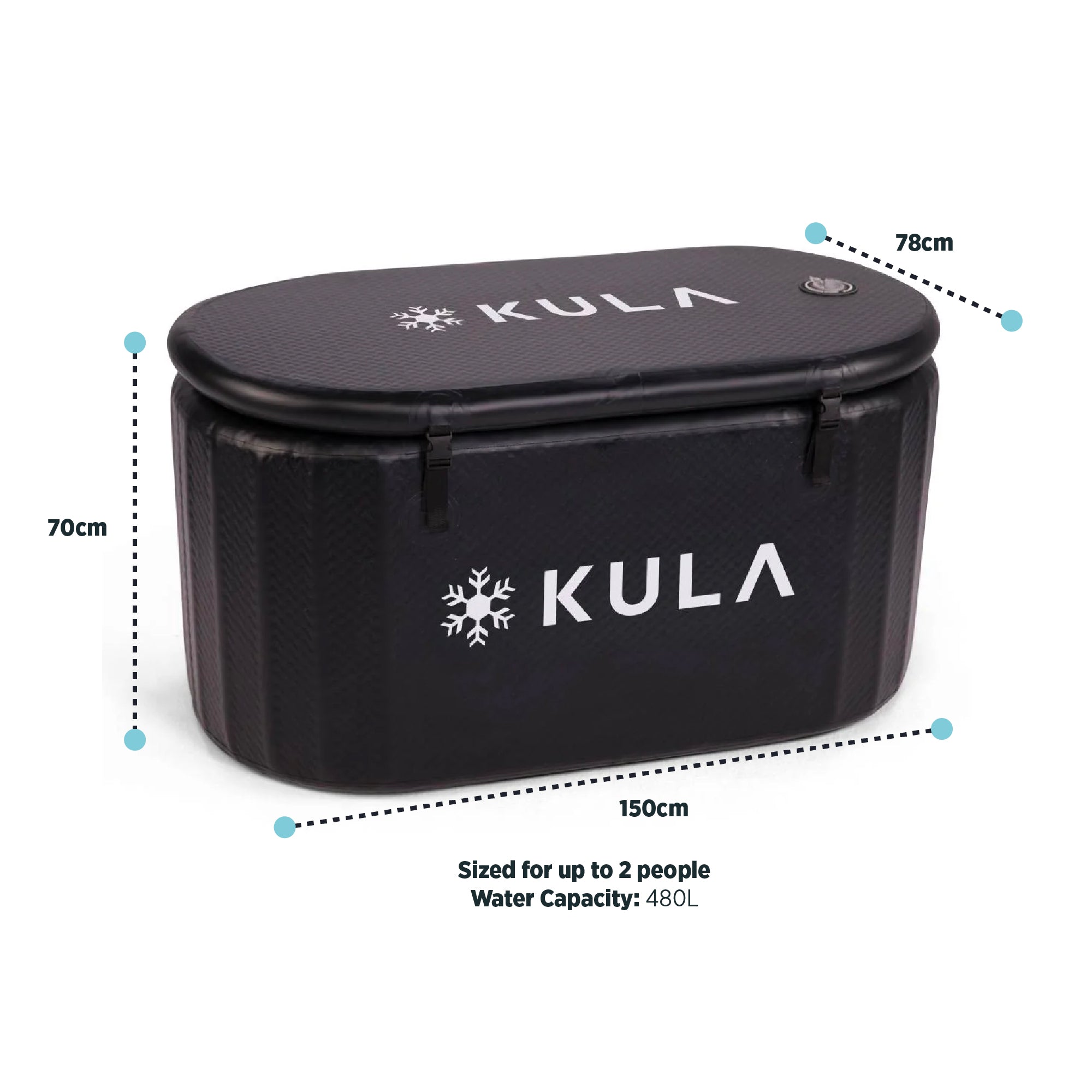 The Oval Plunge Pro Ice Bath thumbnail 2