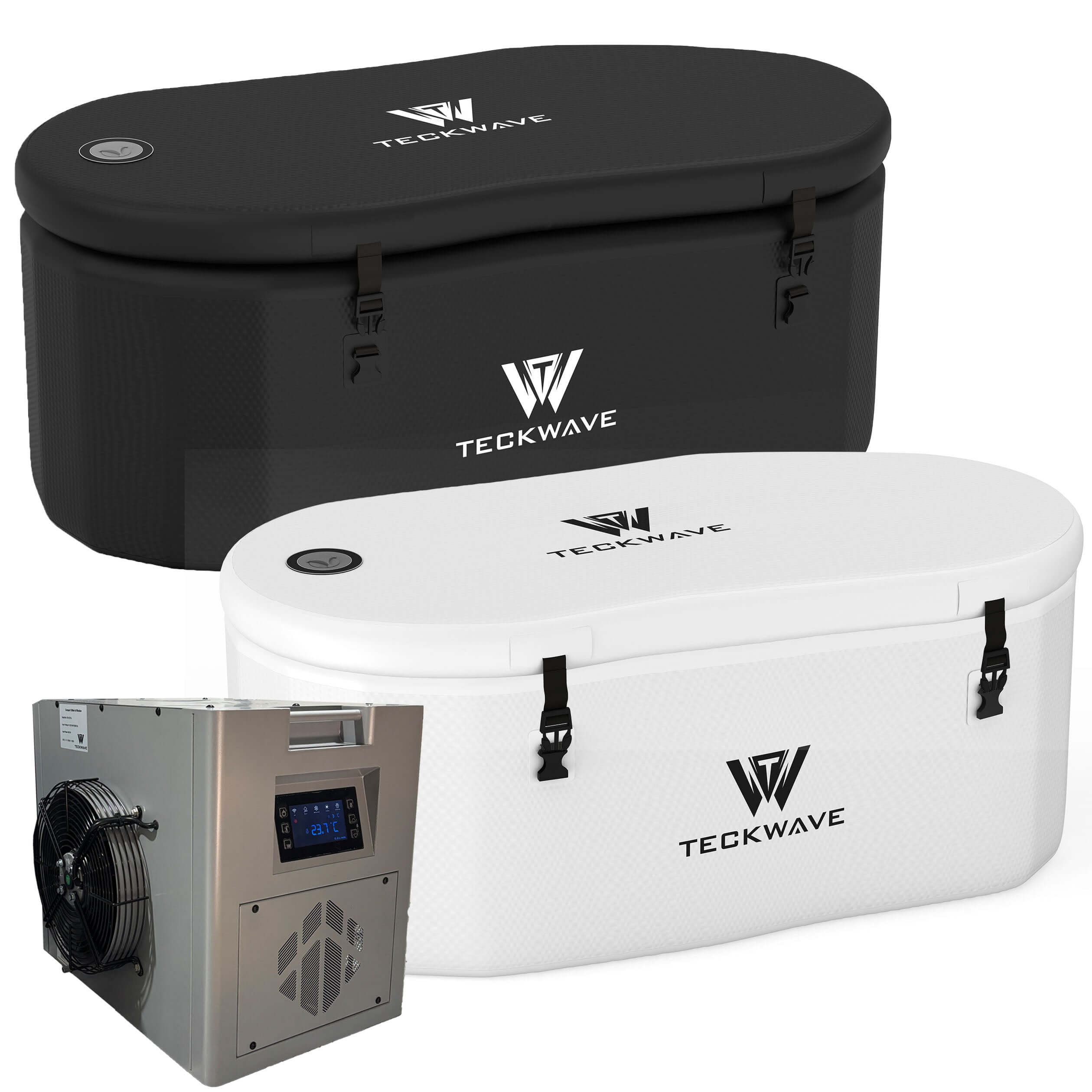 Extra Large Ice Bath & Cold Plunge with Chiller & Filtration - Image 1