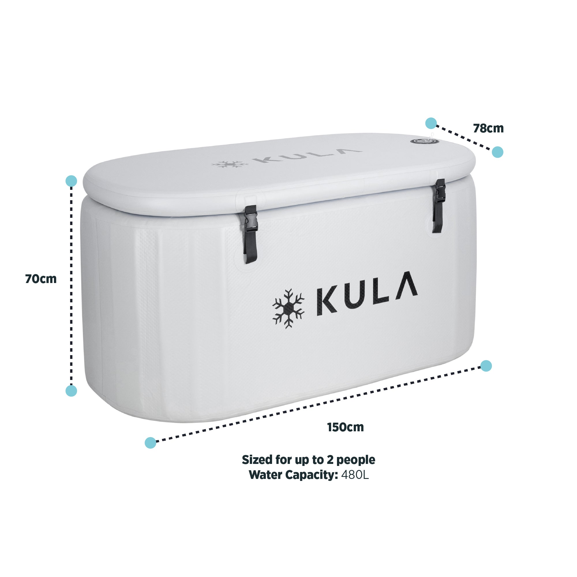 The Oval Plunge Pro Ice Bath thumbnail 9