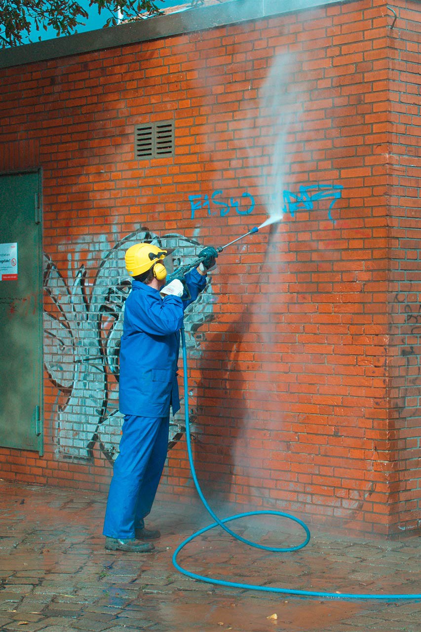 Brick & Masonry Graffiti Cleaning