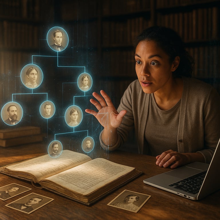Votre généalogie en 2025 : L’IA ne cherche plus votre nom, elle le comprend