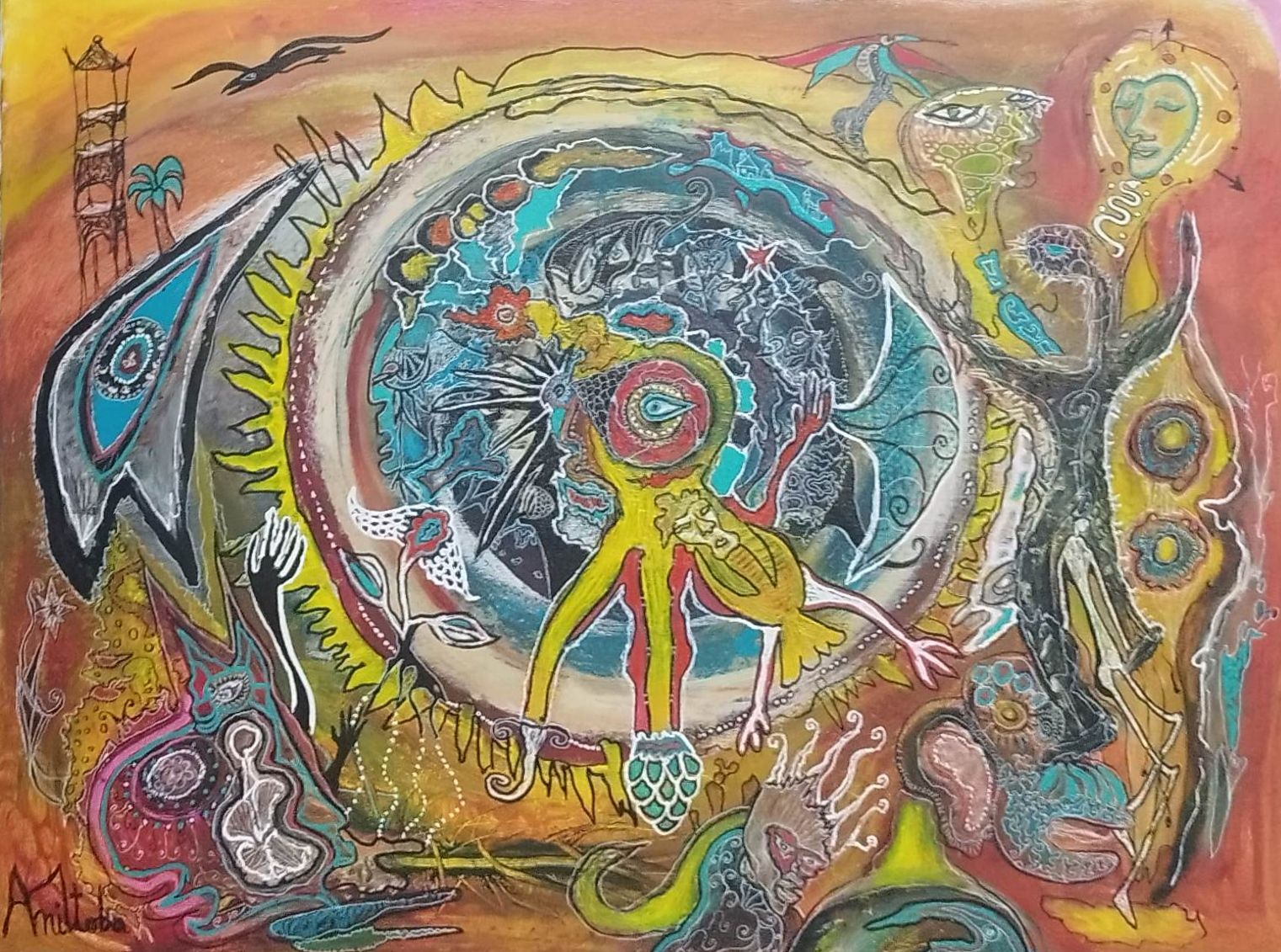 Un oeil sur la vacuité - 800€