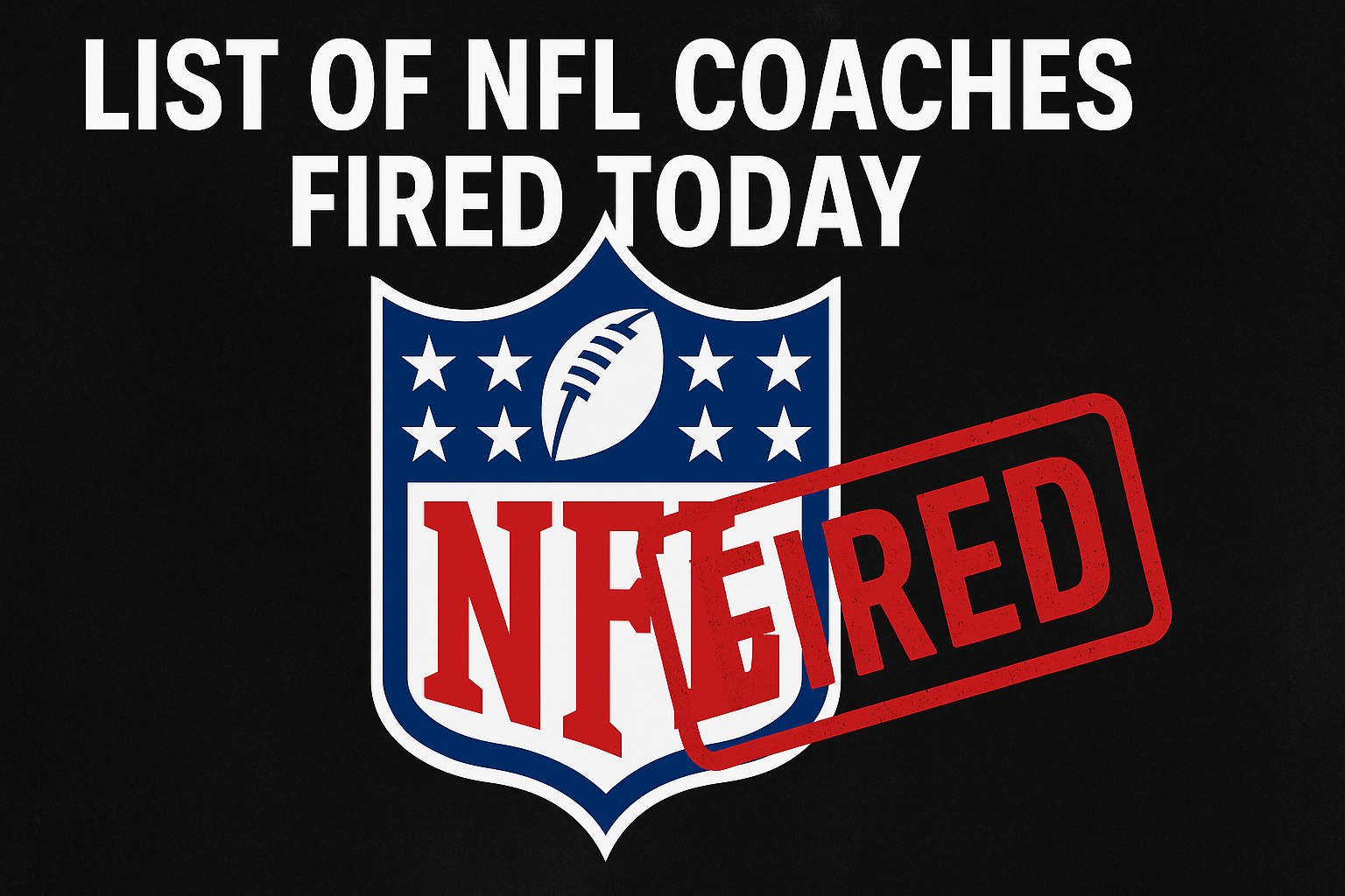 list of nfl coaches fired today