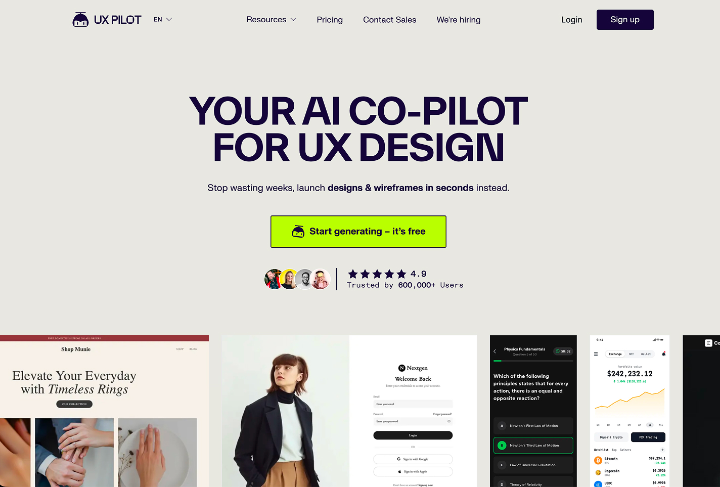 UX Pilot
