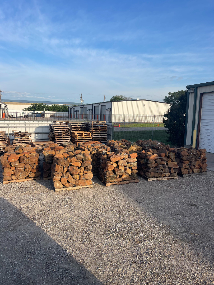 On Truck Distant Moss Boulders Buy the Ton Materials