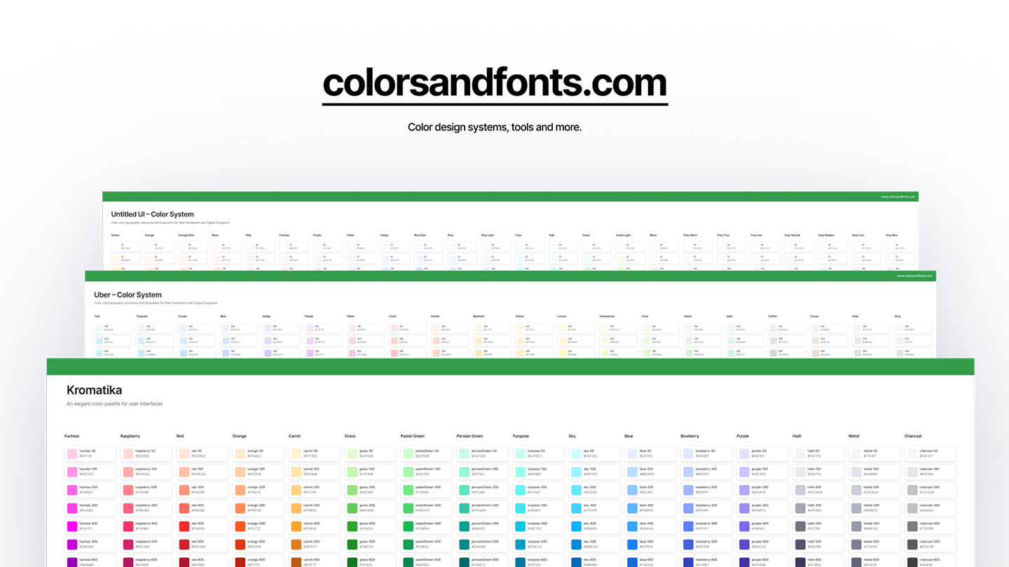 Colors and fonts