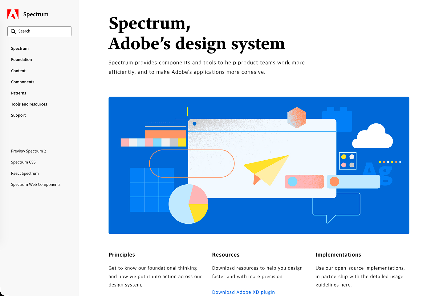 Adobe spectrum