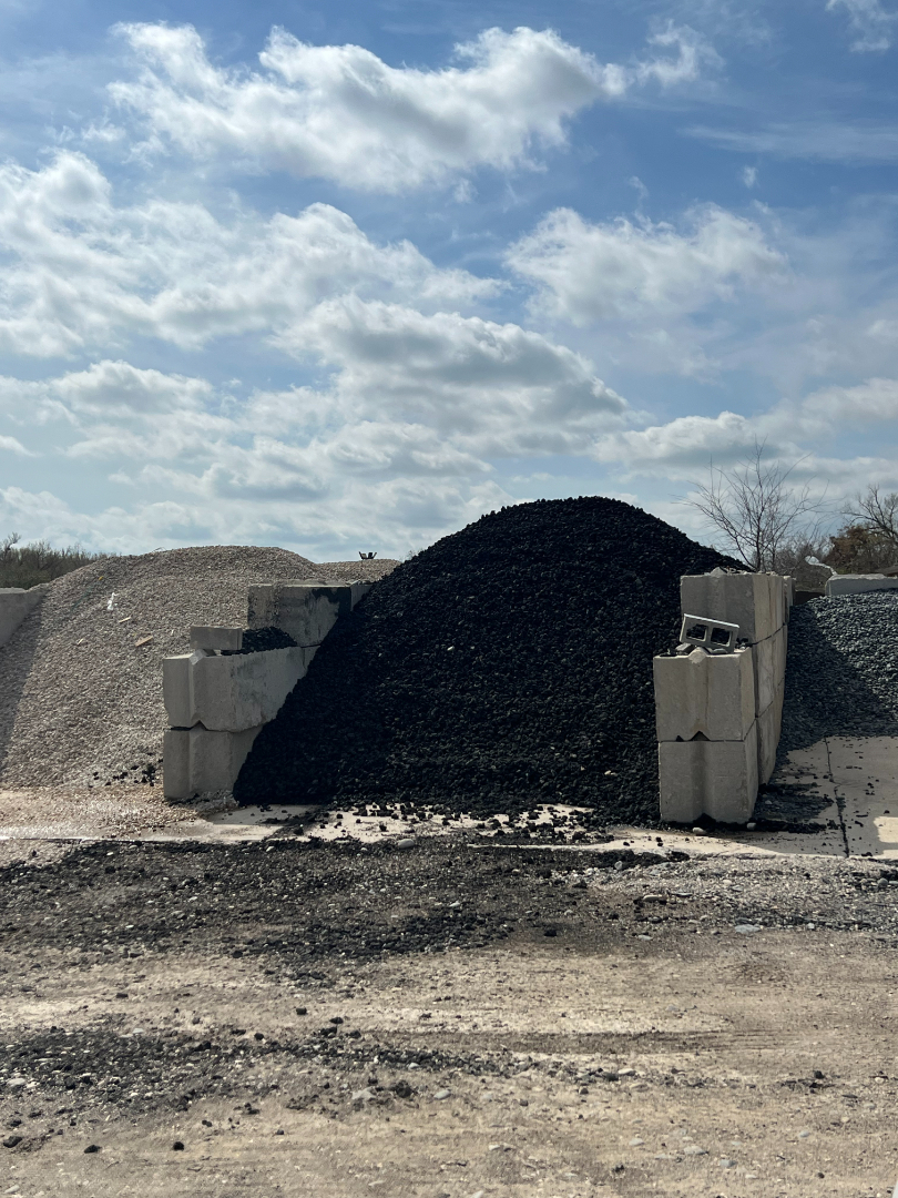 Bucket of 2" Black Lava Buy the Ton Materials