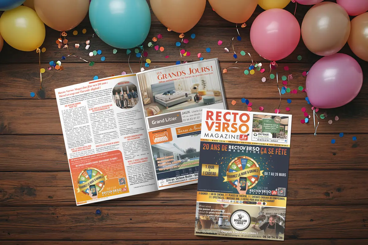 Recto Verso Magazine fête ses 20 ans