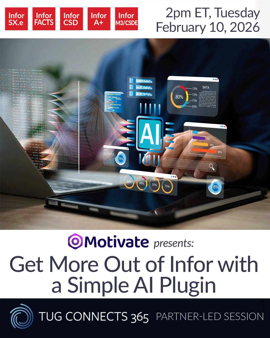 Motivate Presents: Get More Out of Infor with a Simple AI Plugin
