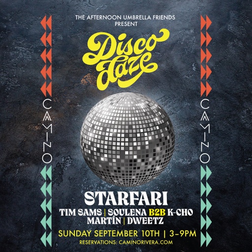 Disco Daze flyer