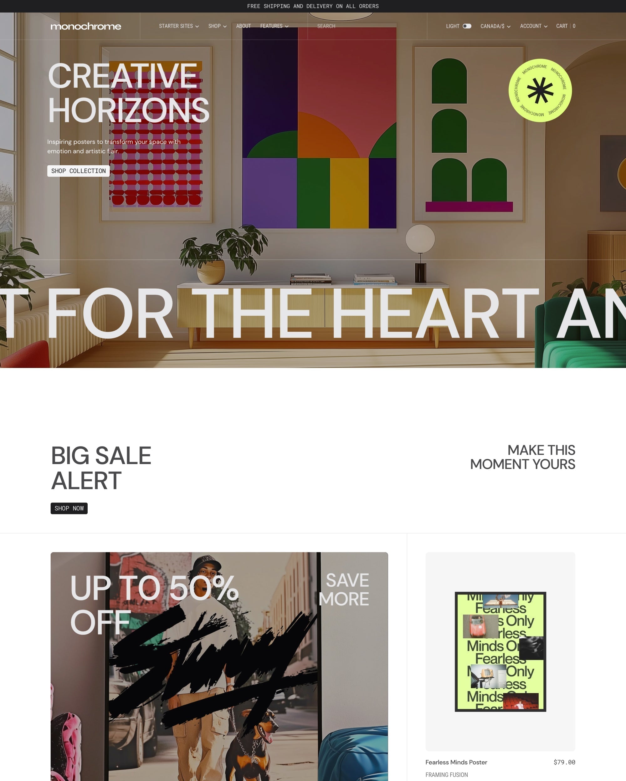 Monochrome gallery 1