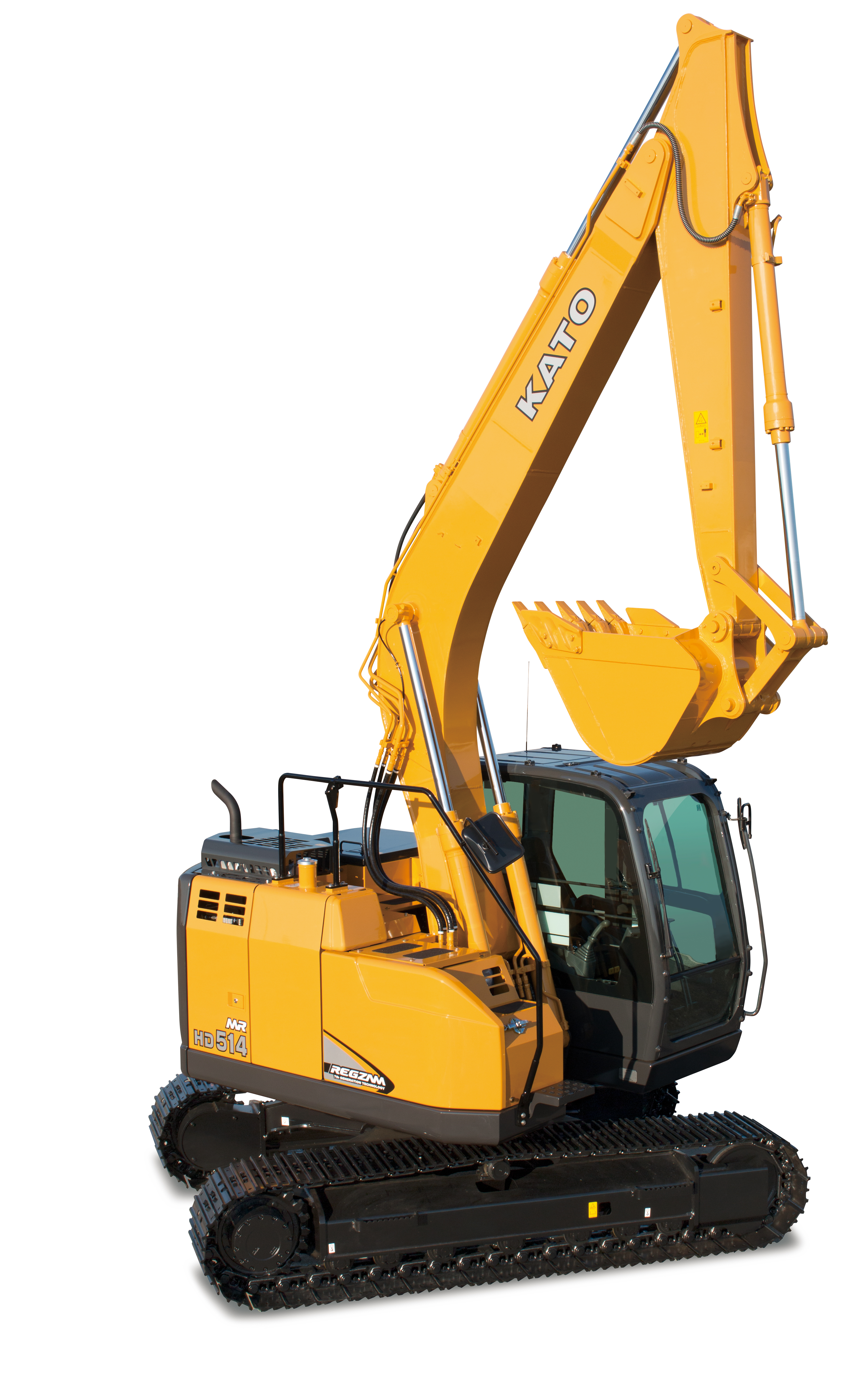 The Kato HD514MR-7 is a 14.1-ton class compact-radius hydraulic excavator designed for high-performance excavation in confined or urban job sites. It blends powerful digging capabilities with advanced operator comfort and eco-friendly engineering, making it ideal for construction, utility, and infrastructure projects.