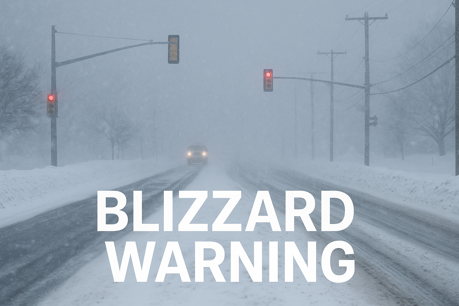 blizzard warning