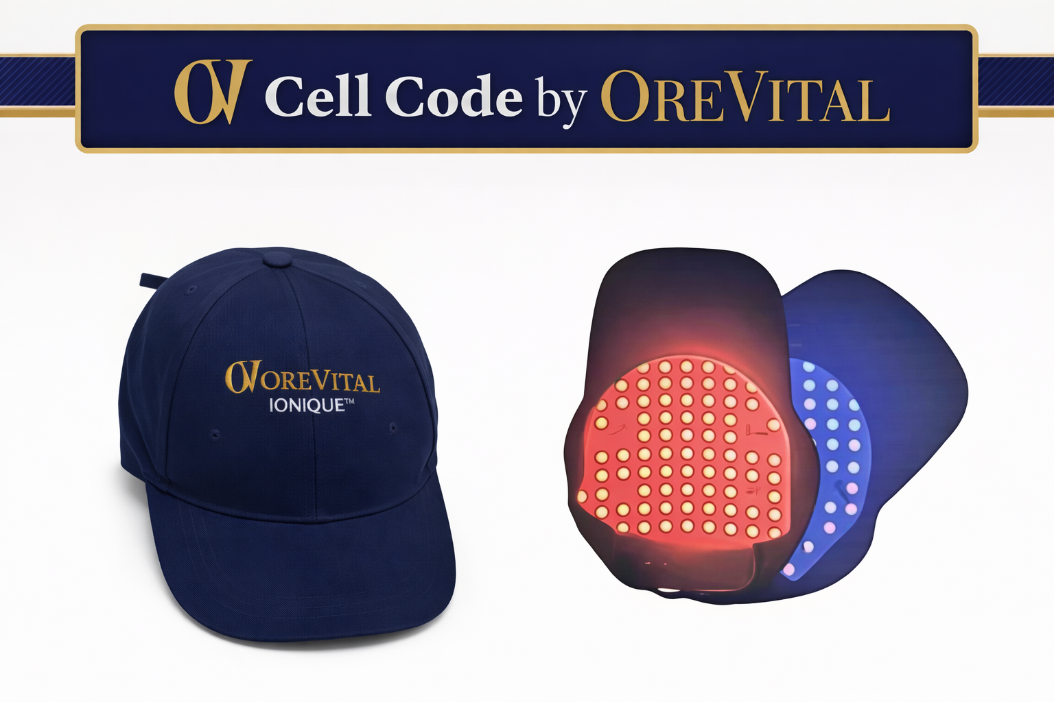 LED Cap & RootVital Hair Growth Bundle