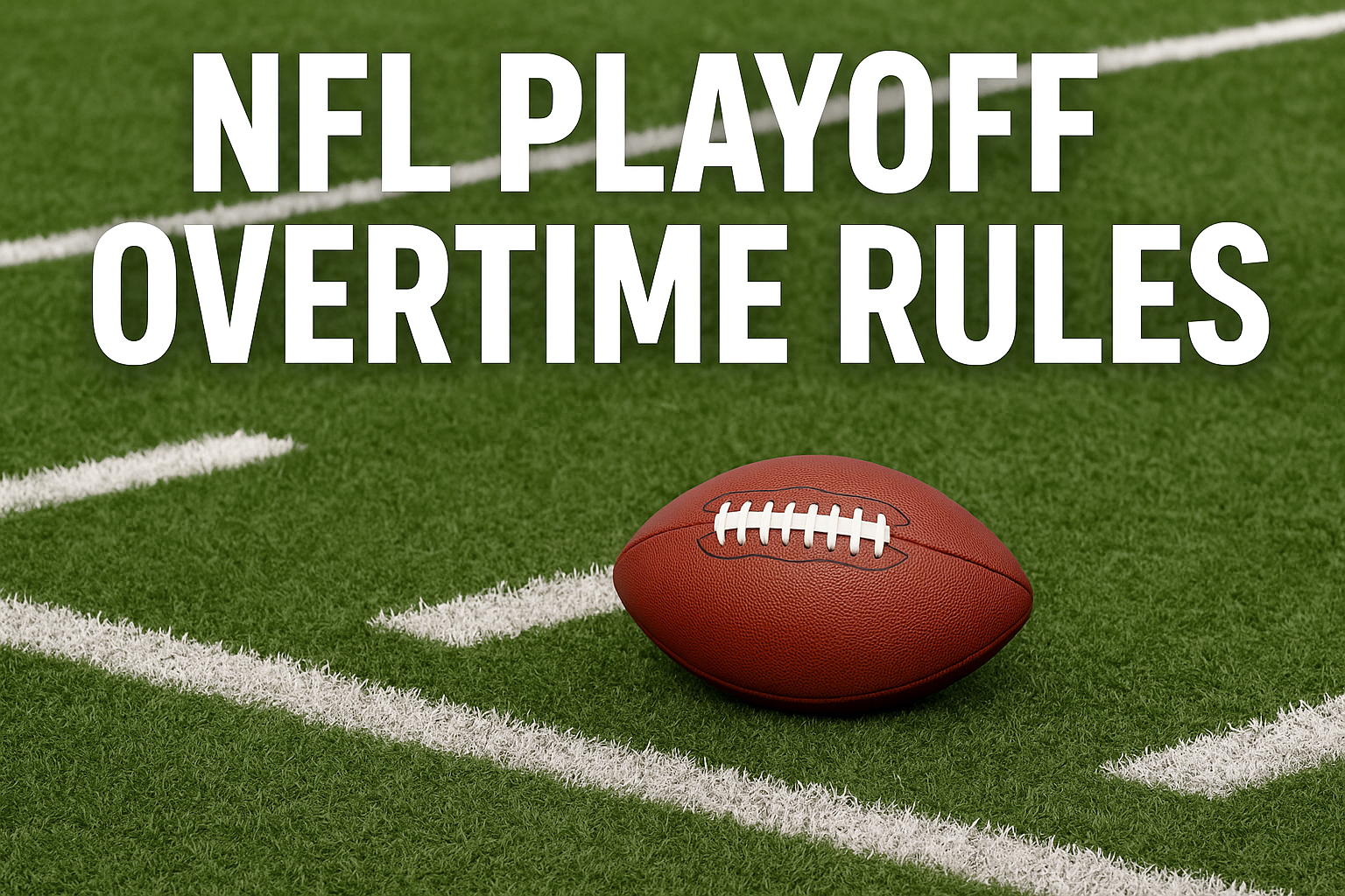 nfl playoff overtime rules
