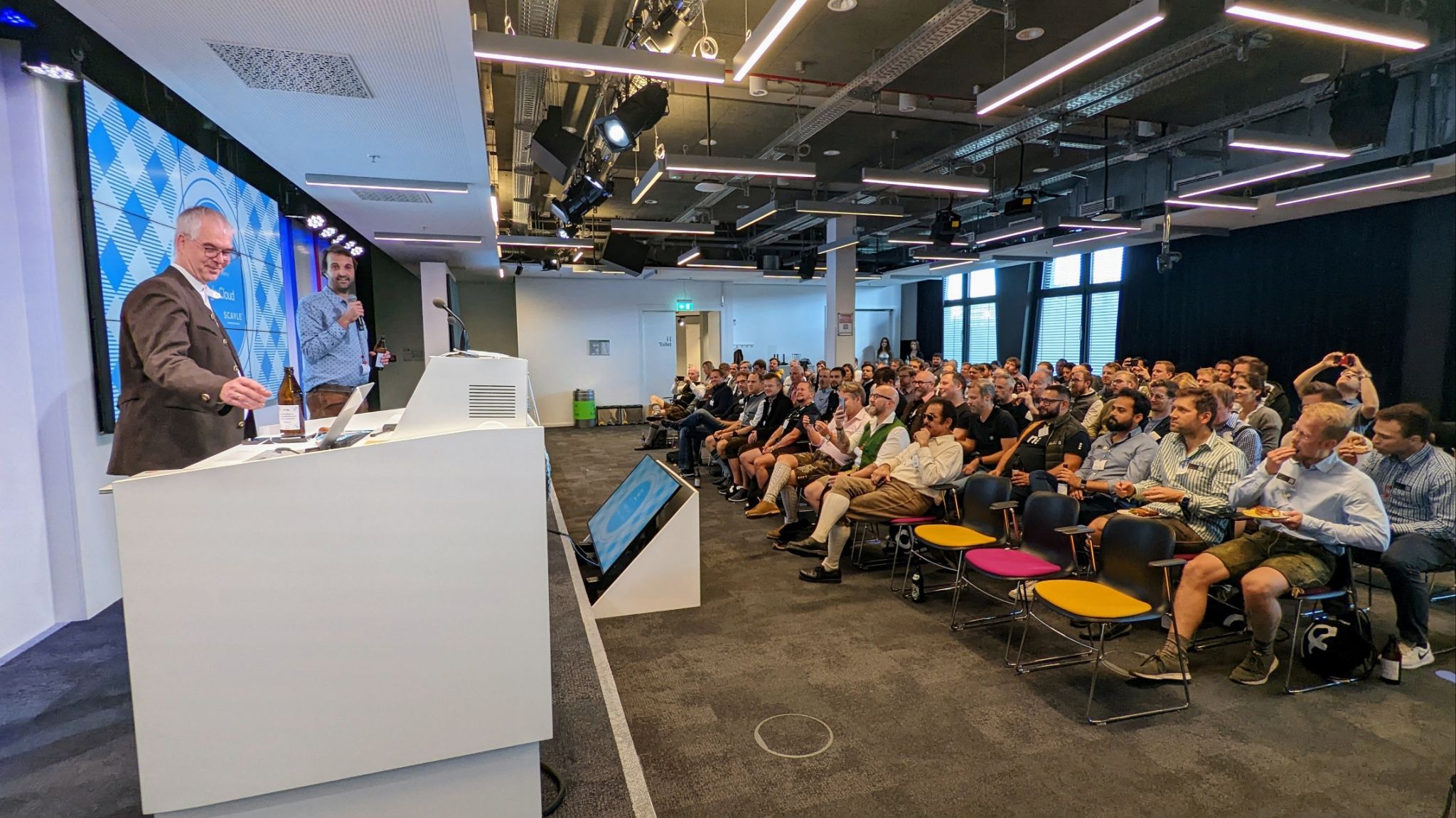 Let's get together in Berlin and discuss in-depth OpenAI and LLMs? 
[Dennis Zelada](https://alphalist-cto.slack.com/team/U04STG7KM6D)  will be telling us more about [Wishpond’s AI Website Builder](https://youtu.be/70mpUNkgyVQ) project
**Markus Dücker** will give a general overview of the models and tools landscape + can talk about their ChatGPT prototype at Handshake.
**Call for Participation:** Got an interesting AI use case, prototype, etc. to present? DM Markus Dücker on Slack
