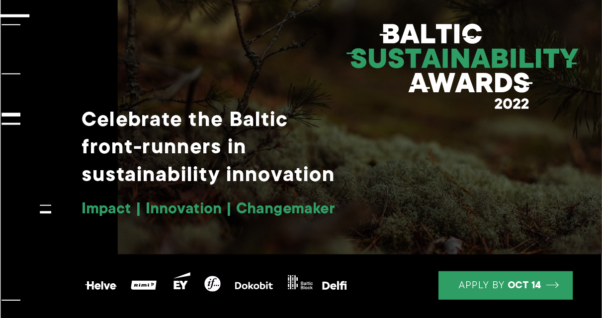 Baltic Sustainability Awards ceremony
