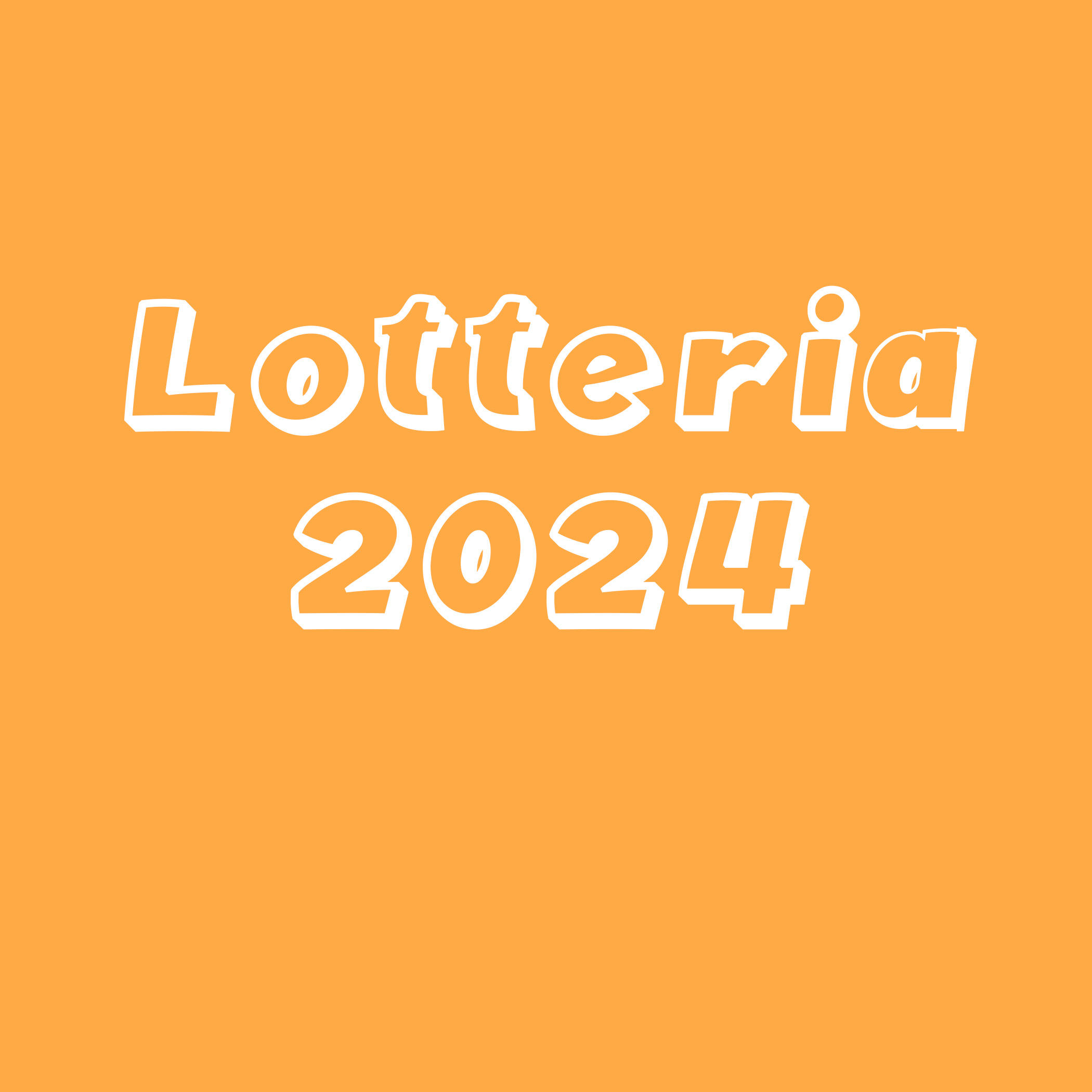 Lotteria 2024 - Biglietti vincenti