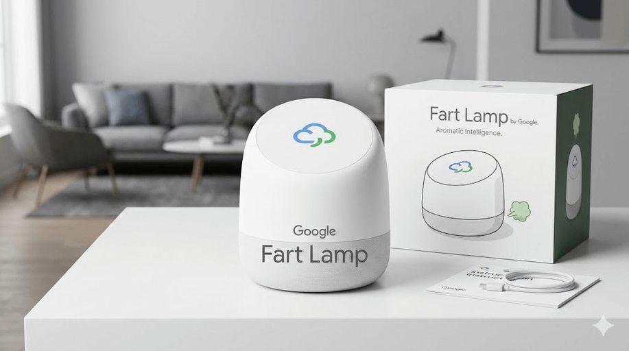 Google Fart Lamp