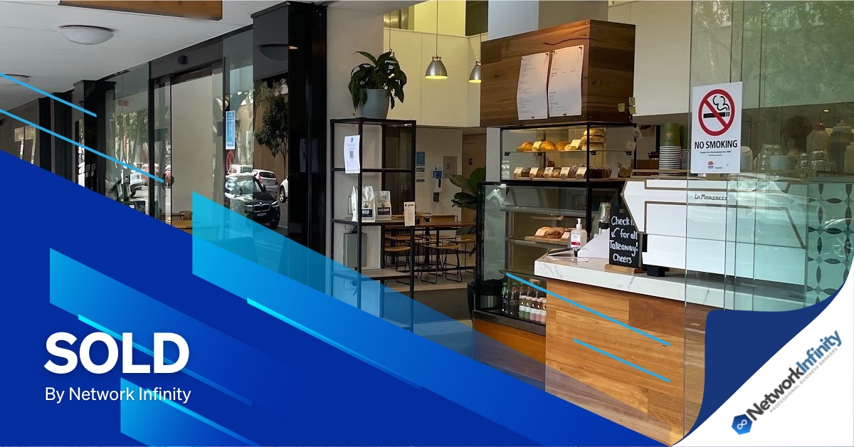 Cafe for Sale Sydney Rosebery 5 Days Only 35 KG Coffee Under Management